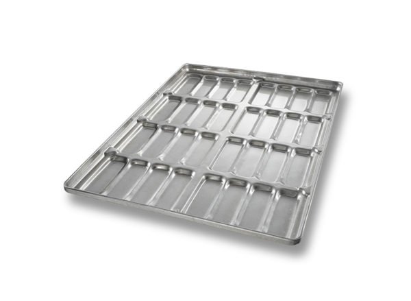 Cluster Hot Dog Bun Pan with Gusseted Sidewalls – AMERICOAT® Coating