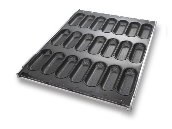 TabLock Hot Dog Bun Pan - DuraShield® Coating