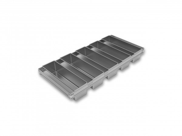 Bateria 5 Moldes de 750 g Pan de Molde