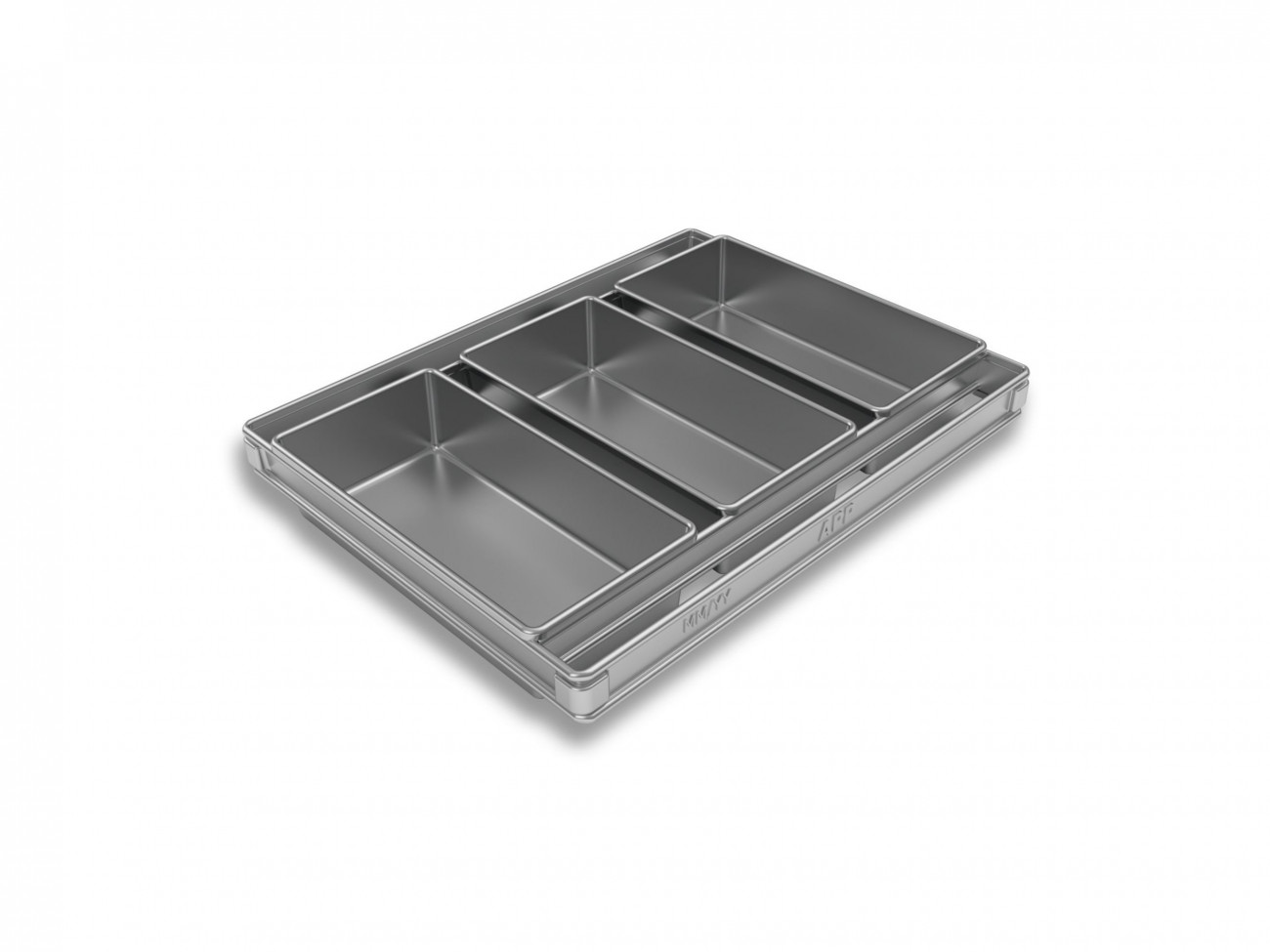 800 g Premium Wide 3-in-Line Bread Tin