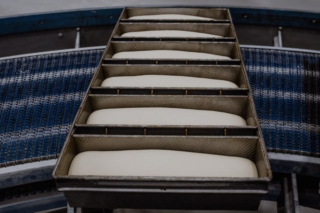 American Pan Bread Pan on Bakery Line
