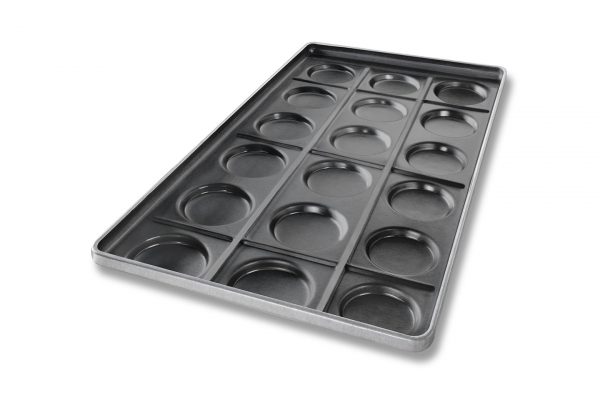 4" Hamburger Bun Tray with 18 Moulds - Image 3