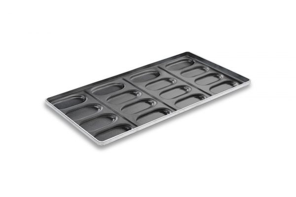 Oval Sandwich Roll Tray with 16 Moulds - Image 2