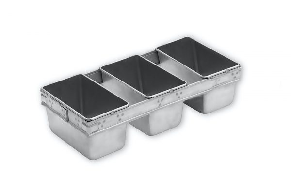 400 g Standard 3-in-Line Bread Tin - Image 3