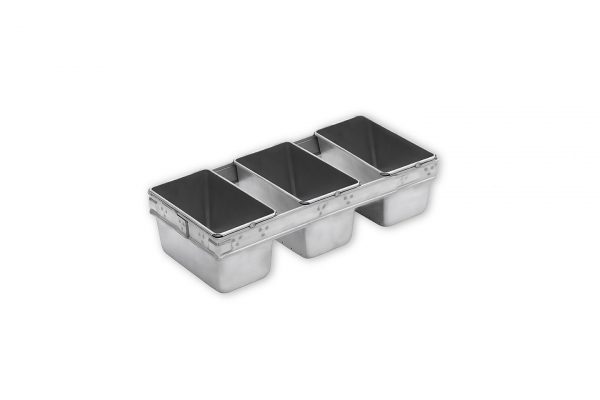 400 g Standard 3-in-Line Bread Tin - Image 4