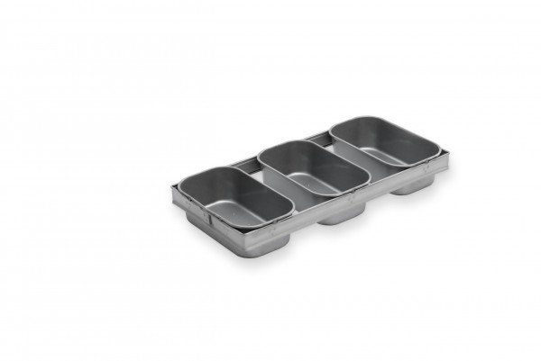 3-in-Line 800 Gram Farmhouse Bread Tin – AMERICOAT® Coating