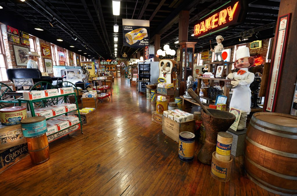 FIRST FLOOR OF THE BUNDY BAKING MUSEUM: OVERVIEW