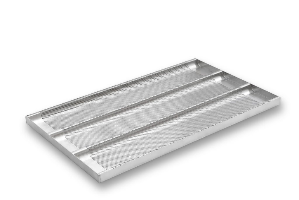 3 Channel Baguette Tray - AMERICOAT® Coating